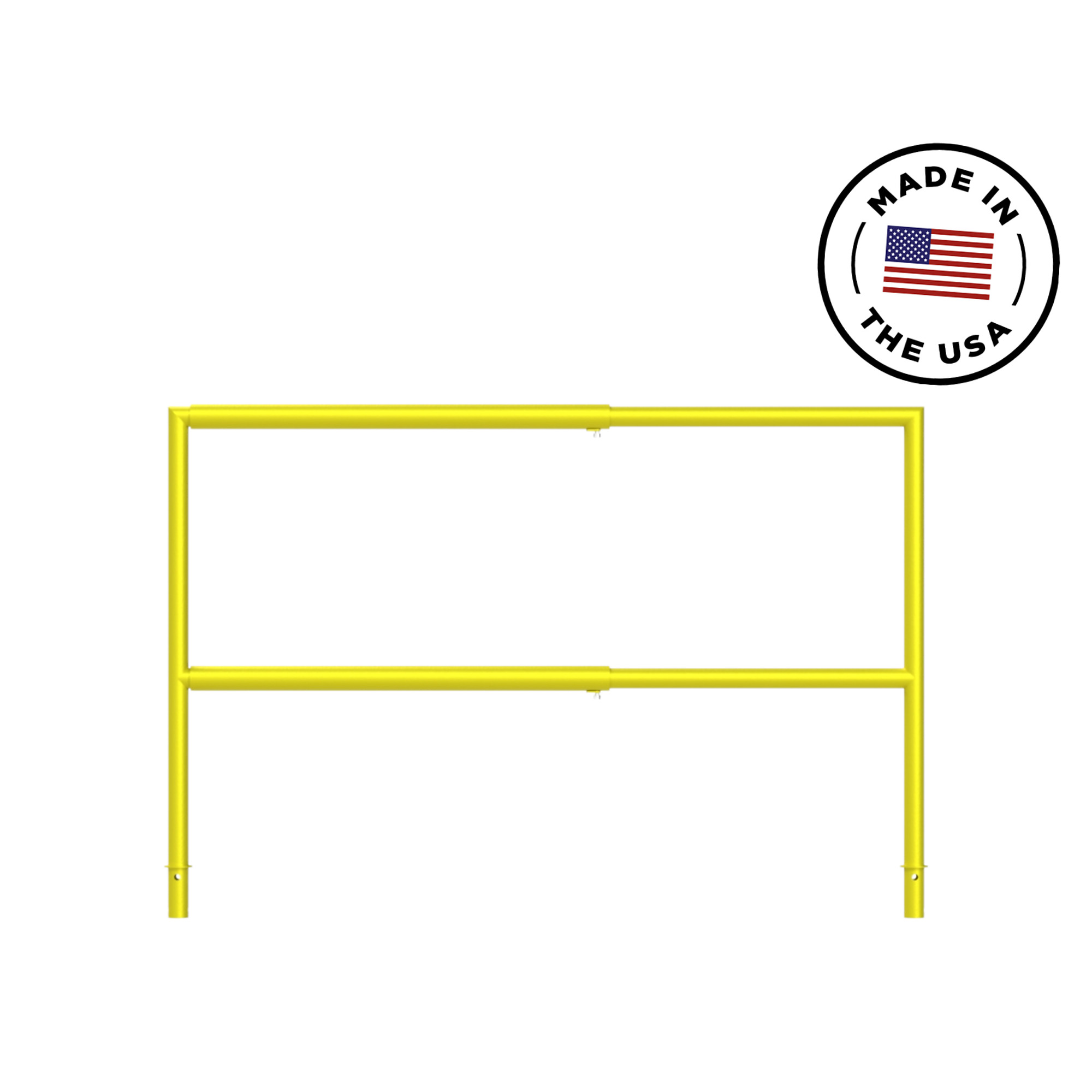 Safety Rail Company, 3ft.-5ft. Adjustable Length Safety Rail, OSHA Compliant, 100% Made in USA, Model# 400846